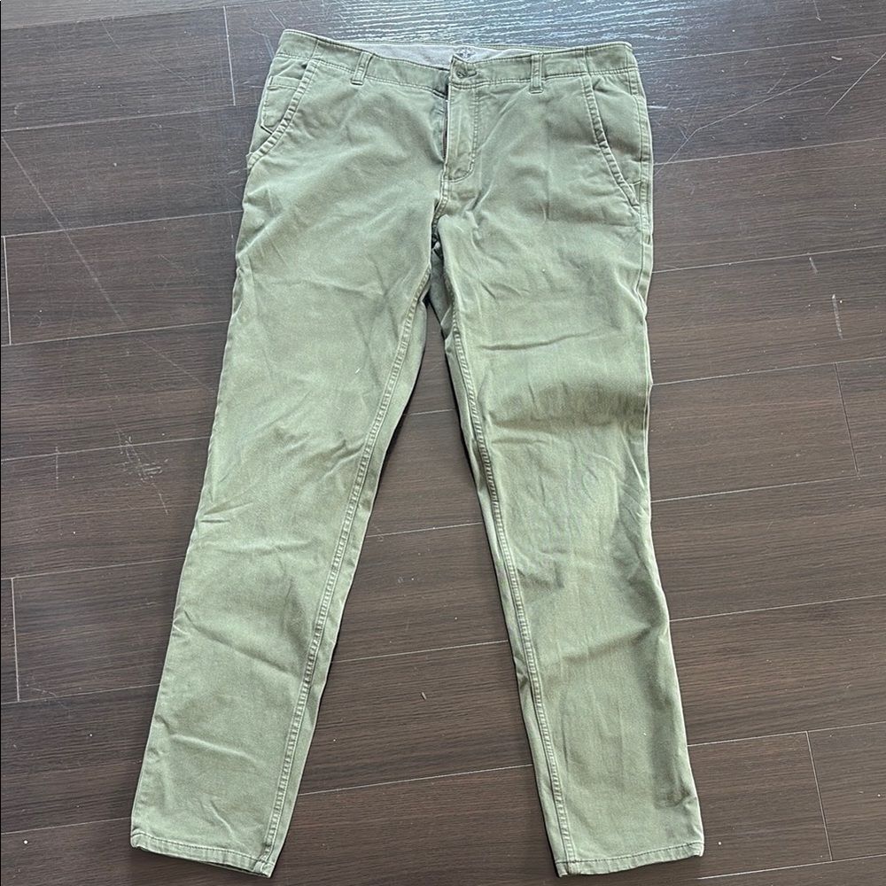 Men's Dockers skinny Olive Green Pants